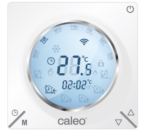 Терморегулятор CALEO С935 Wi-Fi (встраиваемый, цифровой, программируемый) 3, 5 кВт