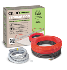 Теплый пол под плитку, в стяжку CALEO SUPERCABLE 18W-10 (0,18кВт/0,9-1,4м2)