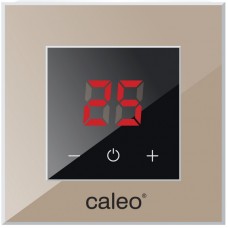 Терморегулятор CALEO NOVA (встраиваемый, сенсорный, цифровой) 3,5 кВт, кофейный