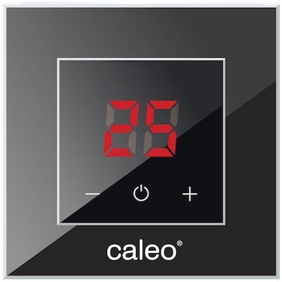 Терморегулятор CALEO NOVA встраиваемый, сенсорный, цифровой, 3,5 кВт, черный