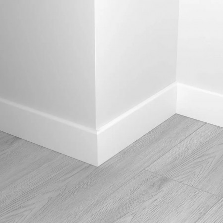 Плинтус Alpine Floor SK 11-0 Белый Матовый (2200х80х11мм)