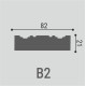 Вставка декоративная Bellо Deco XPS В2 (82х82 мм)