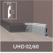Плинтус Solid UHD полимер белый под покраску 02/60 (60х13х2000мм)