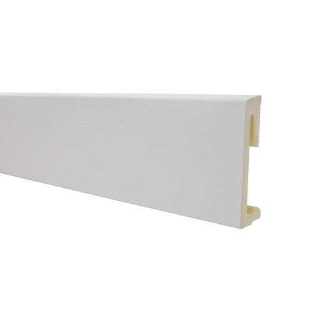 Плинтус напольный Salag ALPHA 60 White AP61M1 Белый (60х15х2200мм)