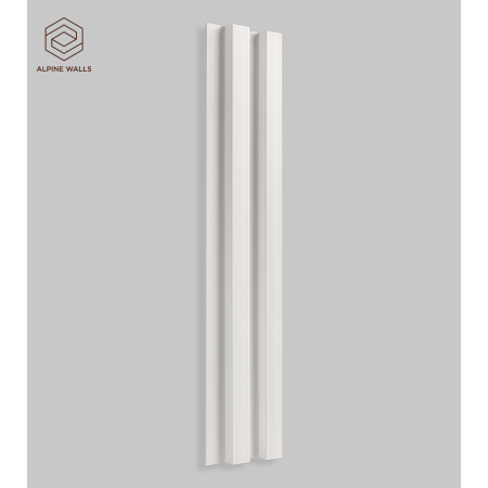Декоративная панель ALPINE WALLS LineArt  LA ECO 7401W (2900х120х21 мм) полистирол высокой плотности