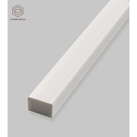 Декоративная рейка ALPINE WALLS LineArt  LA ECO 952W (2900х19х12 мм) полистирол высокой плотности