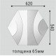 Панель стеновая Bellо Deco XPS СП 18 (620х540х65 мм)
