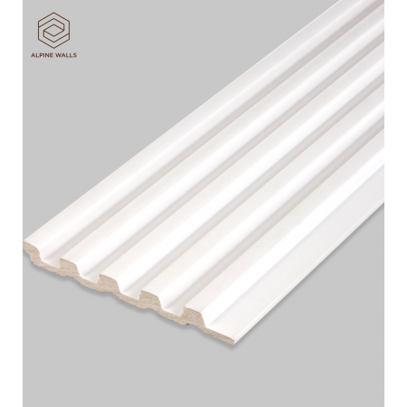 Декоративная панель ALPINE WALLS LineArt  LA ECO 2741W (2900х118х12 мм) полистирол высокой плотности