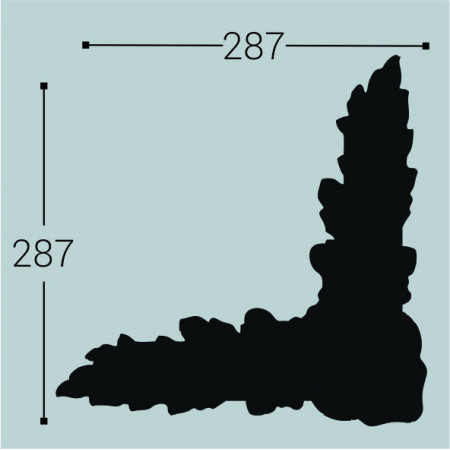 Угол молдингу Bellо Deco PU М10У4 (287х287 мм)