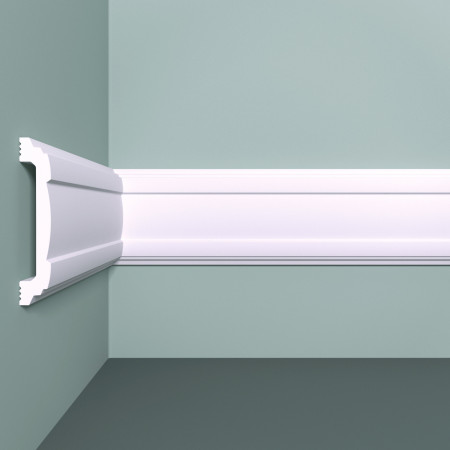 Настенный молдинг Bellо Deco XPS М8 (2000х80х15 мм)