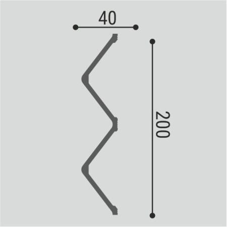 Панель стеновая Bellо Deco XPS СП 12/2,6 (2600х200х40 мм) Панель стеновая Bellо Deco XPS СП 12/2,6 (2600х200х40 мм)