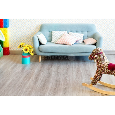 Кварцвиниловая плитка клеевая Alpine Floor Ultra Дуб Кофейный ECO 5-15