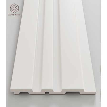 Декоративная панель ALPINE WALLS LineArt  LA ECO 4741W (2900х117х10 мм) полистирол высокой плотности