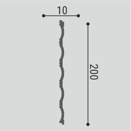 Панель стеновая Bellо Deco XPS СП 04/2 (2000х200х10 мм) Панель стеновая Bellо Deco XPS СП 04/2 (2000х200х10 мм)