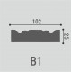 Вставка декоративная Bellо Deco XPS В1 (102х102 мм)