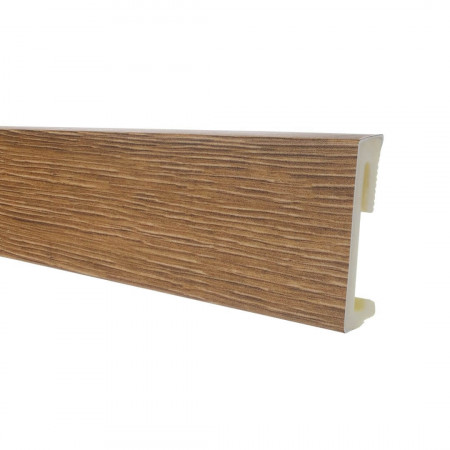 Плинтус напольный Salag ALPHA 60 Kruger Oak AP6140 Дуб Крюгер (60х15х2200мм)