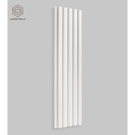 Декоративная панель ALPINE WALLS LineArt  LA ECO 6601W (2900х160х12 мм) полистирол высокой плотности