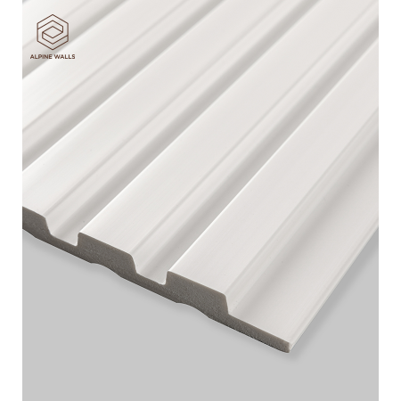 Декоративная панель ALPINE WALLS LineArt  LA ECO 6601W (2900х160х12 мм) полистирол высокой плотности