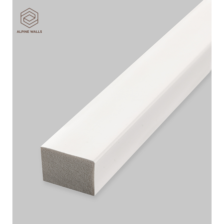 Декоративная рейка ALPINE WALLS LineArt  LA ECO 502W (2900х30х20 мм) полистирол высокой плотности