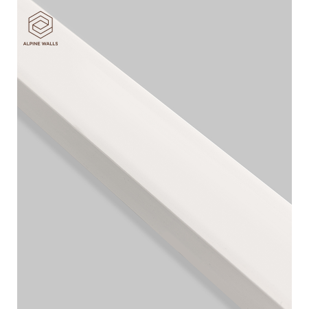 Декоративная рейка ALPINE WALLS LineArt  LA ECO 5921W (2900х35х35 мм) полистирол высокой плотности