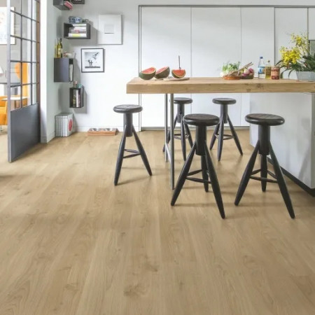 Ламинат Quick Step Perspective Wood / Дерево Дуб натур светло-бежевый PW6075