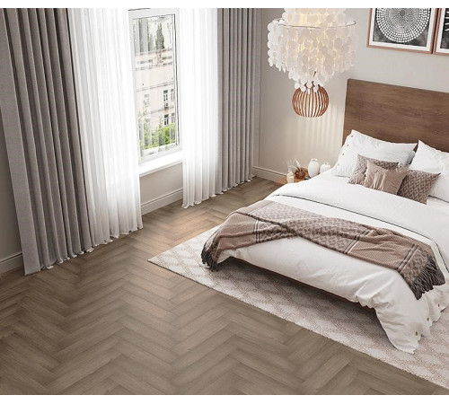 Каменно-полимерная плитка Alpine Floor PARQUET LIGHT ECO 13-7 Дуб Насыщенный