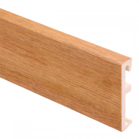 Плинтус напольный Salag ALPHA 80 Solid Oak AP8135 Дуб Солидный (80х16х2400мм)