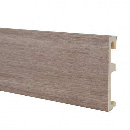 Плинтус напольный Salag ALPHA 80 Aria Oak AP8139 Дуб Ария (80х16х2400мм)