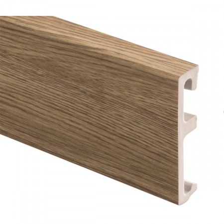 Плинтус напольный Salag ALPHA 80 Desert Oak AP8114 Дуб Пустынный (80х16х2400мм)