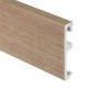 Плинтус напольный Salag ALPHA 80 Idaho Oak AP8162 Дуб Айдахо (80х16х2400мм)