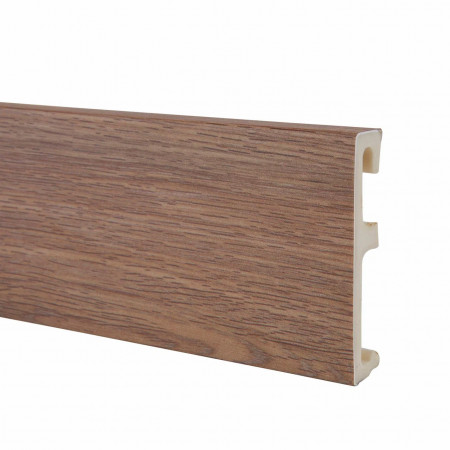 Плинтус напольный Salag ALPHA 80 Royal Oak AP8138 Дуб Роял (80х16х2400мм)