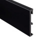 Плинтус напольный Salag ALPHA 100 Czarny AP11F3 Черный RAL9005 (100х18х2400мм)