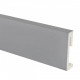 Плинтус напольный Salag ALPHA 100 Szary AP11F2 Серый RAL7047 (100х18х2400мм)