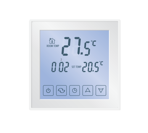 Терморегулятор CALEO SM 931 (встраиваемый, программируемый, сенсорный), 3, 5кВт