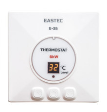 Терморегулятор EASTEC Е-36  (накладной, кнопочный), 6 кВт