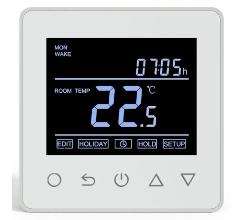 Терморегулятор​ Thermolife ET-61 w с WiFi​ (встраиваемый, сенсорный, программируемый), 3, 5 кВт