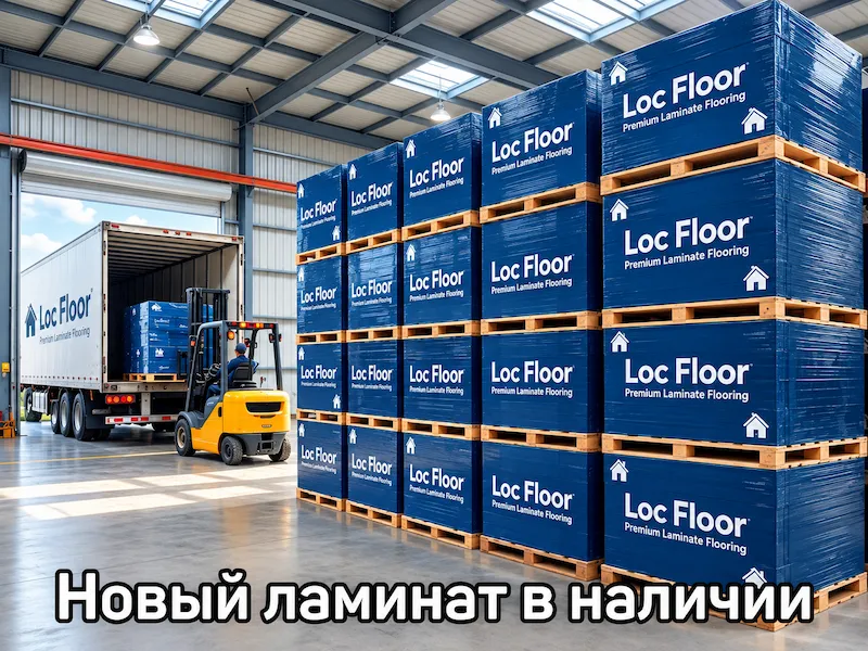 Ламинат Loc Floor Tempo 12 мм 33 класс — поступление новинок на склад в Красноярске